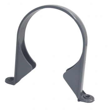 E.TUPLING SOIL PIPE CLIP - GREY