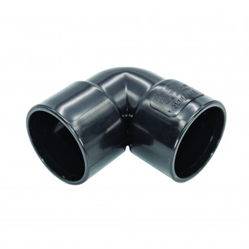FLOPLAST S/WELD KNUCKLE BEND 90 DEG; 32MM BLACK
