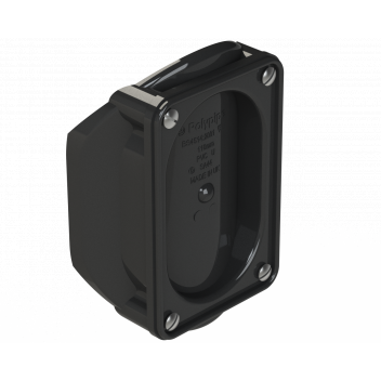 POLYPIPE RING-SEAL ACCESS SADDLE; 3\"/82MM BLACK