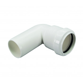 FLO PUSHFIT SWIVEL BEND 90 DEG; 32MM WHT