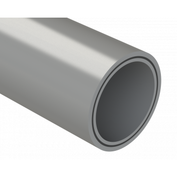 BARRIER PB PIPE CUTLENGTH GREY;28MMX6M