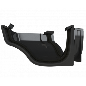 OGEE EXTRA 120 DEG EXTERNAL ANGLE; BLACK