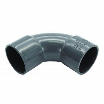 FLOPLAST S/WELD SWEPT BEND 92.5 DEG; 32MM ANTHRACITE GREY AG