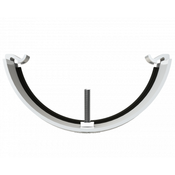 RW FITTS PLASTIC-METAL GUTT ADAPTOR;WHIT