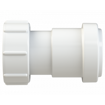 PUSHFIT THREADED COUPLING; 32MM WHITE