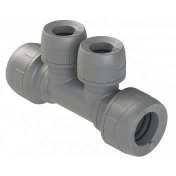 POLYPLUMB PIB SINGLESIDED MANIFOLD 2PORT
