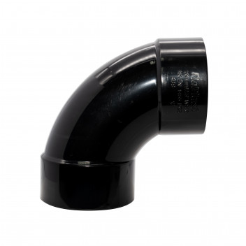 FLOPLAST S/WELD SWEPT BEND 92.5 DEG; 50MM BLACK