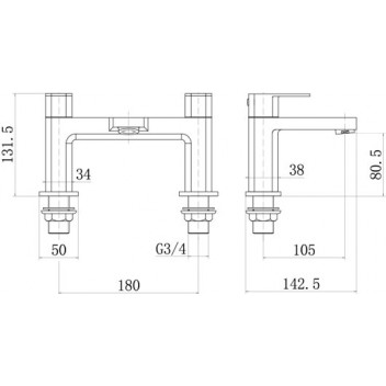 VENACHAR BATH FILLER  - WASTE NOT INCLUDED