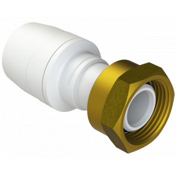 POLYMAX STRAIGHT TAP CONNECTOR;15MMX3/4\"