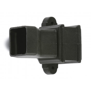 65MM SQUARE CAST IRON EFFECT ANTI-SPLASH SHOE WITH LUGS