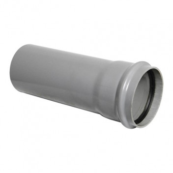 E.TUPLING SINGLE-SOCKET SOIL PIPE - 3M - GREY