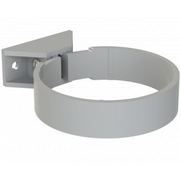 POLYPIPE RING-SEAL PIPE CLIPS (PLASTIC);3\"/82MM GREY