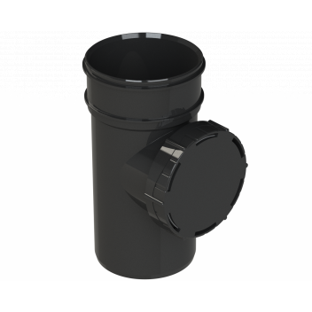 S2000 SHORT ACCESS PIPE; 4\"/110MM BLACK