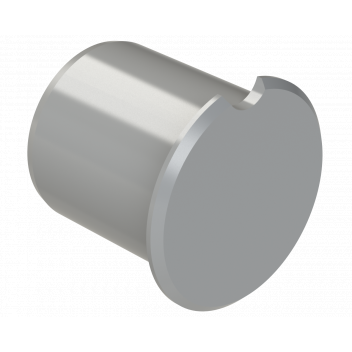 PUSHFIT SOCKET STOP END PLUG; 32MM GREY