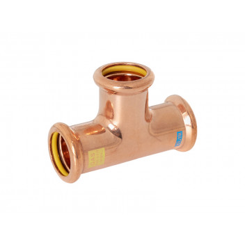 WATERGAS COPPER PRESS - EQUAL TEE - 22MM