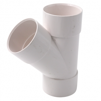 E.TUPLING 135DEG Y BRANCH - 50MM - WHITE