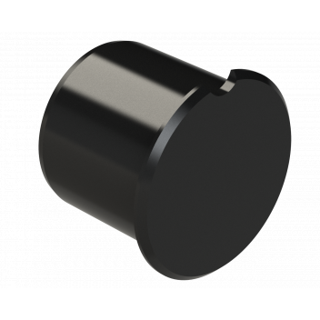 PUSHFIT SOCKET STOP END PLUG; 40MM BLACK