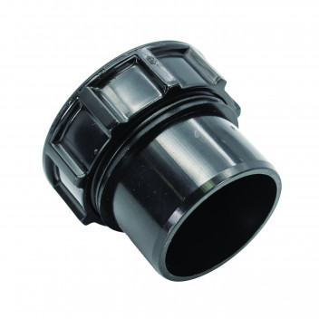 FLOPLAST S/WELD ACCESS STOP END PLUG; 40MM BLACK