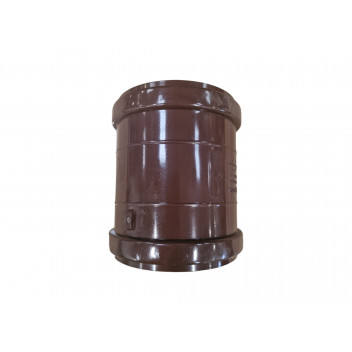 E.TUPLING 4\" SOIL DOUBLE-SOCKET COUPLER - BROWN