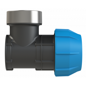 POLYFAST 50MM X 1 1/2\"FEM ELBOW ADAPTER