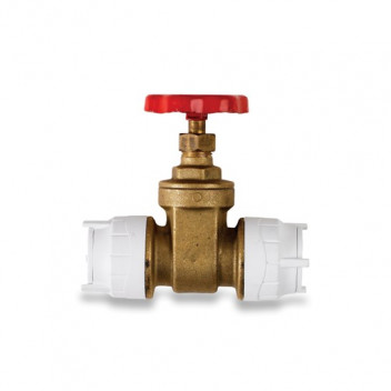 POLYFIT GATE VALVE; 22MM