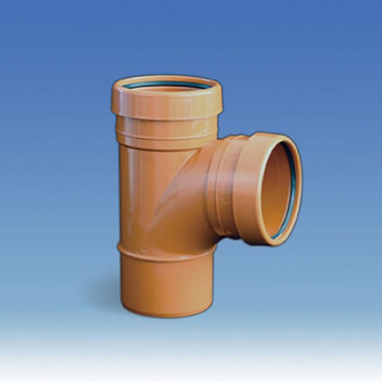 E.TUPLING 110MM UG DOUBLE SOCKET 87.5DEG BRANCH