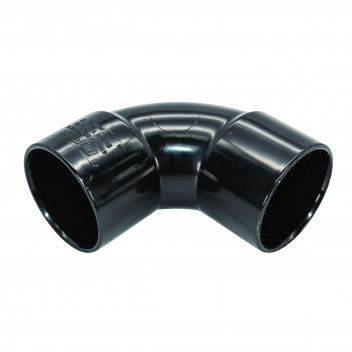 FLOPLAST S/WELD SWEPT BEND 92.5 DEG; 40MM BLACK