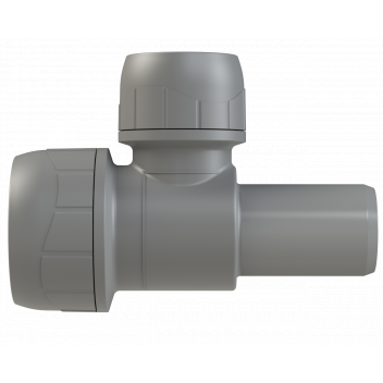 POLYPLUMB BRANCH REDUCED SPIGOT TEE