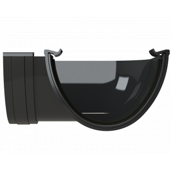 PFLOW DEEP 90 DEGREE ANGLE; BLACK