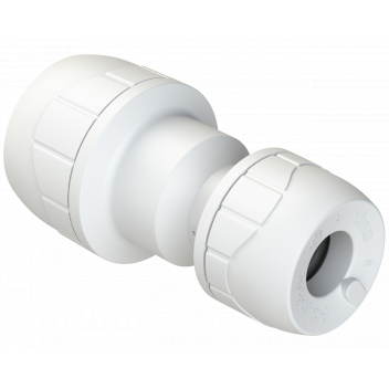 POLYPLUMB ENHANCED - 15X10 REDUCING COUPLER - WHITE