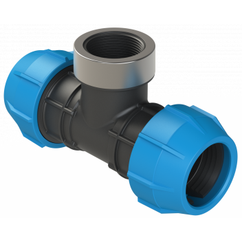 POLYFAST50MM X 1 1/2\" BSP FEMALE TEE