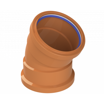 110MM UNDERGROUND 30 DEG BEND D/S