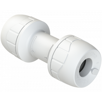 POLYPLUMB ENHANCED - 10MM COUPLER - WHITE