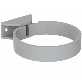 POLYPIPE RING-SEAL SCKT CLIPS (PLASTIC);3\"/82MM GREY