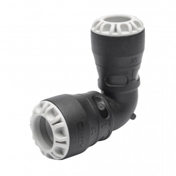 PLASSON PUSHFIT REDUCING ELBOW 25MM X 20MM