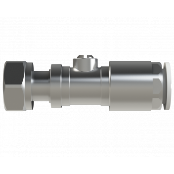 POLYFIT CHROMEPLATED SERV VALVE/TAP CONN