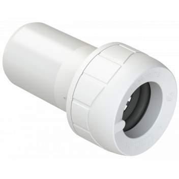 POLYPLUMB ENHANCED - 28X15 SOCKET REDUCER - WHITE