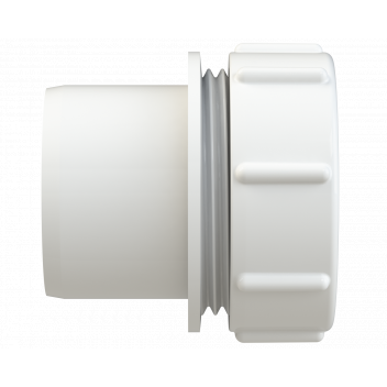 POLYPIPE S2000 32MM MUPVC SCREWED ACCESS PLUG - WHITE