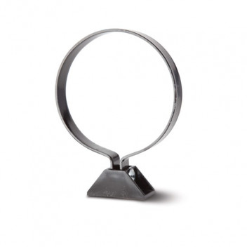 S2000 PIPE CLIP COATED; 4\"/110MM  BLACK