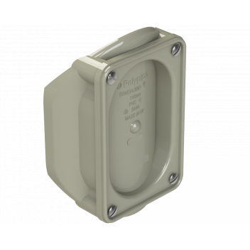 POLYPIPE RING-SEAL ACCESS SADDLE; 4\"/110MM SOLV GREY