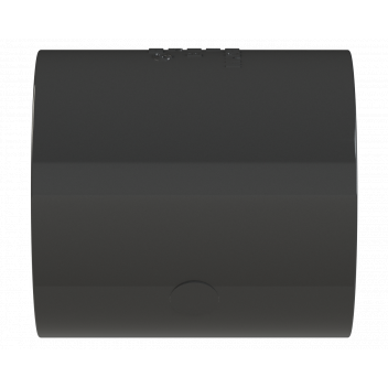 S/WELD STRAIGHT COUPLING; 50MM BLACK