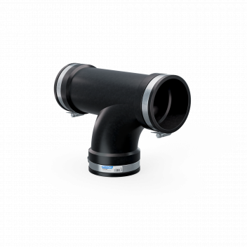FERNCO PVC FLEXIBILE TEE 80-89MM (3\")