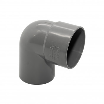 FLOPLAST S/WELD SWIVEL BEND 90 DEG; 50MM GREY