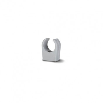 PUSHFIT OVERFLOW PIPE CLIP GREY