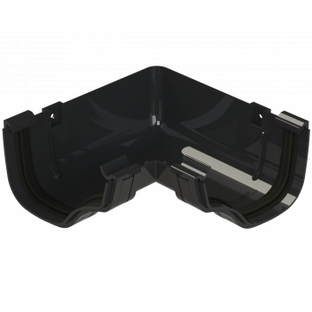 OGEE EXTRA 90 DEG INTERNAL ANGLE; BLACK