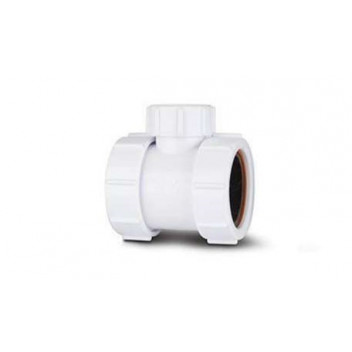 UNIV COUPLER ADAPTOR; 40MM WHITE