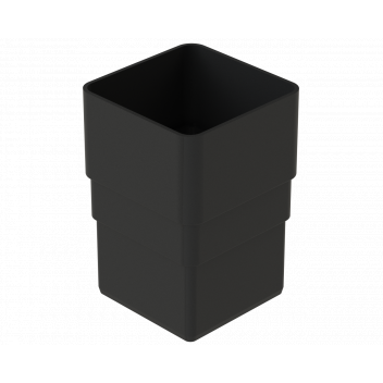 DPSQ65 PIPE CONNECTORS; PLAIN BLACK