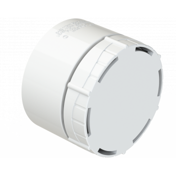 POLYPIPE RING-SEAL ACCESSCAP;SOLV SCKT TAIL 4\"/110WT