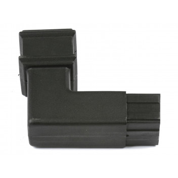 65MM SQUARE CAST IRON EFFECT 92.5° SPIGOT BEND