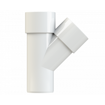 S/WELD JUNCTION 45DEG; 32MM WHITE